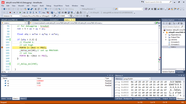 Atmel ICE Programming