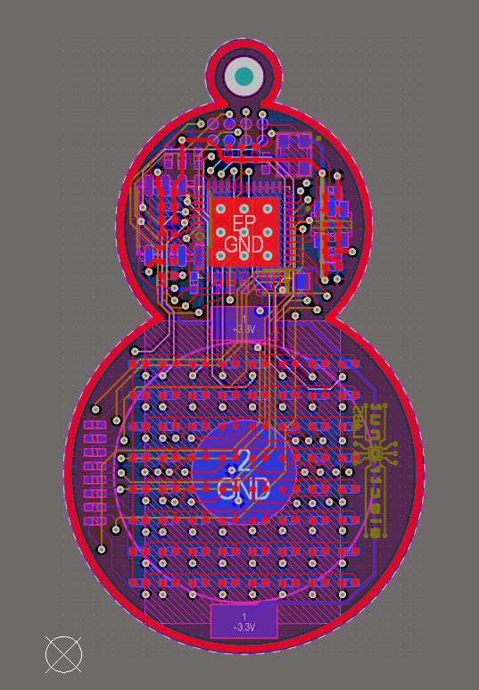 iCE Bling FPGA - Beautiful LED Earrings with Lattice iCE40 6