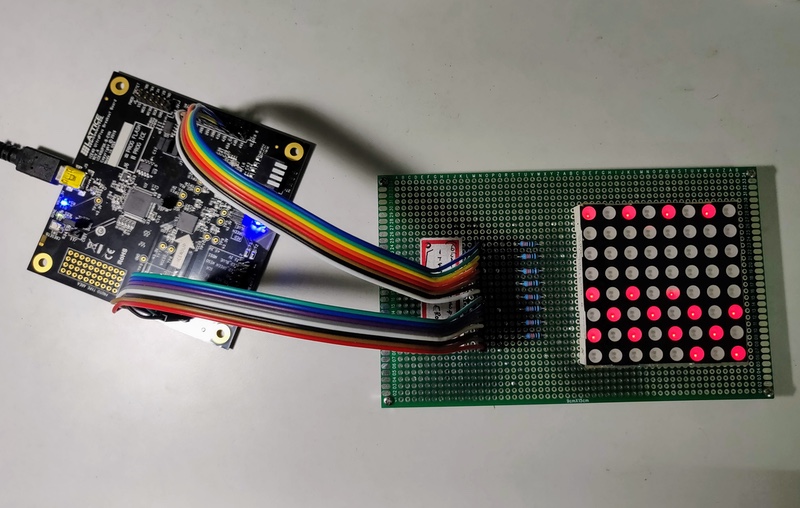 iCE Bling FPGA - Beautiful LED Earrings with Lattice iCE40 3