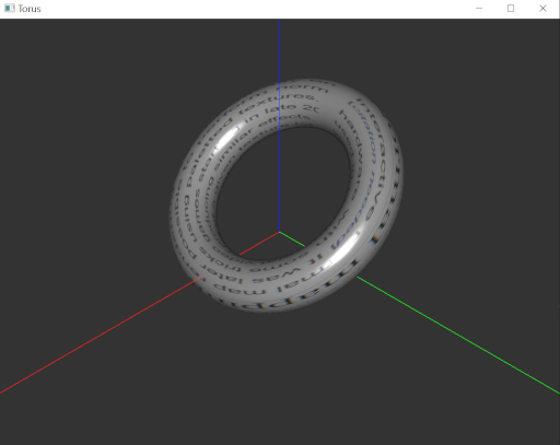 textured torus